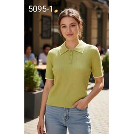 футболка жіноча 5095-1 l.green р.one size "Met&March" недорого оптом від прямого постачальника