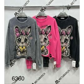Светр жіночий 6360 pink р.one size "Met&March" недорого оптом від прямого постачальника