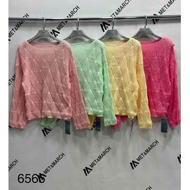 Светр жіночий 6565 pink р.one size "Met&March" недорого оптом від прямого постачальника