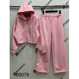 Костюм спортивний жіночий теплий 66076 pink р.S-L "Met&March" недорого оптом від прямого постачальника