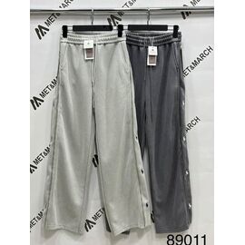 Штани спортивні жіночі 89011 d.grey р.S-L "Met&March" недорого оптом від прямого постачальника