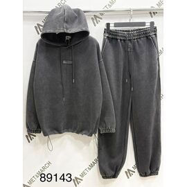 Костюм спортивний жіночий теплий 89143 d.grey р.S-L "Met&March" недорого оптом від прямого постачальника
