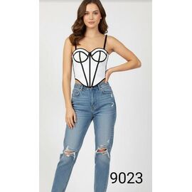 Корсет жіночий 9023 white р.34-38 "Met&March" недорого оптом від прямого постачальника