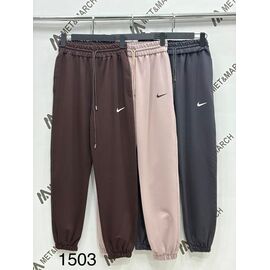 Штани спортивні жіночі 1503 brown р.S-L "Met&March" недорого оптом від прямого постачальника