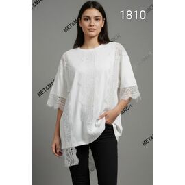 футболка жіноча 1810 white р.one size "Met&March" недорого оптом від прямого постачальника