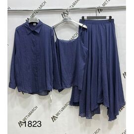 Костюм жіночий 1823 blue р.one size "Met&March" недорого оптом від прямого постачальника
