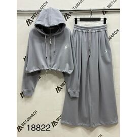 Костюм спортивний жіночий теплий 18822 grey р.one size "Met&March" недорого оптом від прямого постачальника