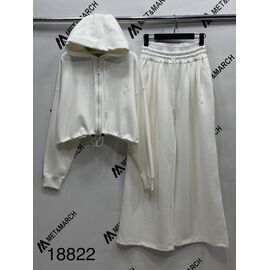 Костюм спортивний жіночий теплий 18822 white р.one size "Met&March" недорого оптом від прямого постачальника