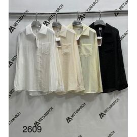 Сорочка жіноча 2609 black р.one size "Met&March" недорого оптом від прямого постачальника