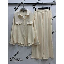 Костюм жіночий 2624 l.beige р.one size "Met&March" недорого оптом від прямого постачальника