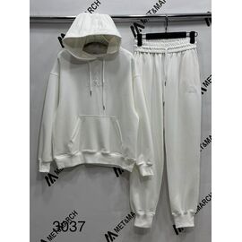 Костюм спортивний жіночий теплий 3037 white р.S-L "Met&March" недорого оптом від прямого постачальника