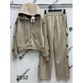 Костюм спортивний жіночий теплий 3052 beige р.S-L "Met&March" недорого оптом від прямого постачальника