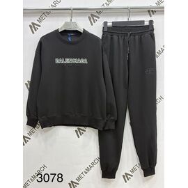 Костюм спортивний жіночий теплий 3078 black р.XS-L "Met&March" недорого оптом від прямого постачальника