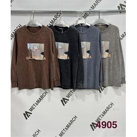 Светр жіночий 4905 black р.one size "Met&March" недорого оптом від прямого постачальника