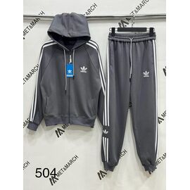 Костюм спортивний жіночий теплий 504 d.grey р.S-L "Met&March" недорого оптом від прямого постачальника