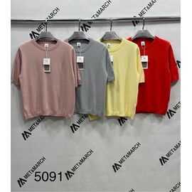 футболка жіноча 5091 beige р.one size "Met&March" недорого оптом від прямого постачальника
