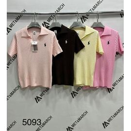 футболка жіноча 5093 brown р.one size "Met&March" недорого оптом від прямого постачальника