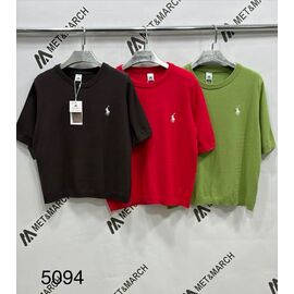 футболка жіноча 5094 green р.one size "Met&March" недорого оптом від прямого постачальника