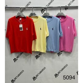 футболка жіноча 5094 l.blue р.one size "Met&March" недорого оптом від прямого постачальника