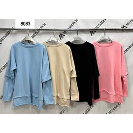 Светр жіночий 8083 brown р.one size "Met&March" недорого оптом від прямого постачальника