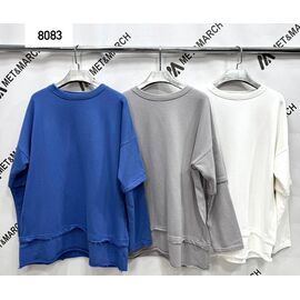 Светр жіночий 8083 grey р.one size "Met&March" недорого оптом від прямого постачальника