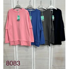 Светр жіночий 8083 pink р.one size "Met&March" недорого оптом від прямого постачальника