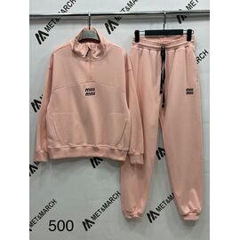 Костюм спортивний жіночий теплий KM500 peach р.XS-L "Met&March" недорого оптом від прямого постачальника