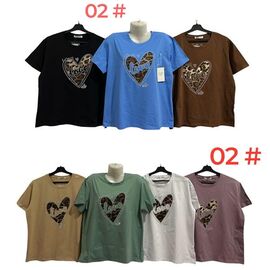 футболка жіноча 02 mix р.52-56 "Katty" недорого оптом від прямого постачальника