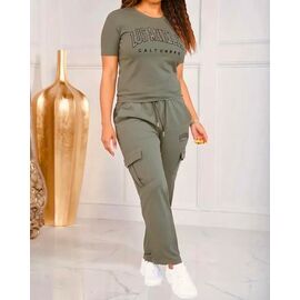 Костюм жіночий 104-2 khaki р.M-XL "Katty" недорого оптом від прямого постачальника