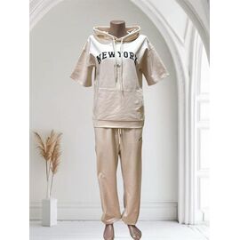 Костюм жіночий 105-2 beige р.M-XL "Katty" недорого оптом від прямого постачальника