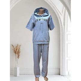 Костюм жіночий 105-2 l.blue р.M-XL "Katty" недорого оптом від прямого постачальника