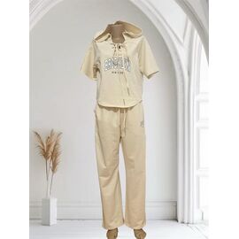 Костюм жіночий 106-2 beige р.M-XL "Katty" недорого оптом від прямого постачальника