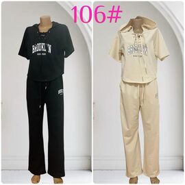 Костюм жіночий 106-2 black р.M-XL "Katty" недорого оптом від прямого постачальника