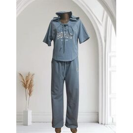 Костюм жіночий 106-2 l.blue р.M-XL "Katty" недорого оптом від прямого постачальника