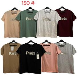 футболка жіноча 150 mix р.46-50 "Katty" недорого оптом від прямого постачальника