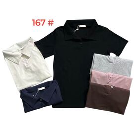 футболка жіноча 167-1 mix р.44-48 "Katty" недорого оптом від прямого постачальника