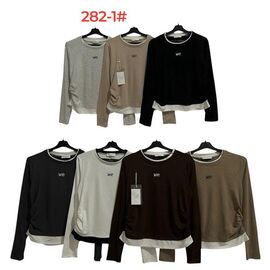 Светр жіночий 282-1 mix р.46-50 "Katty" недорого оптом від прямого постачальника