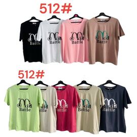 футболка жіноча 512 mix р.48-52 "Katty" недорого оптом від прямого постачальника