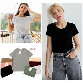 футболка жіноча 917 mix р.46-50 "Katty" недорого оптом від прямого постачальника