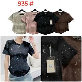 футболка жіноча 935 mix р.42-48 "Katty" недорого оптом від прямого постачальника