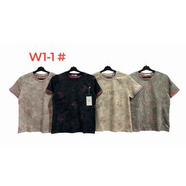 футболка жіноча W1-1 mix р.44-48 "Katty" недорого оптом від прямого постачальника