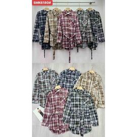 Сорочка жіноча 6180 mix р.50-52 "FLORA" недорого оптом від прямого постачальника