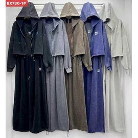 Костюм жіночий 730-1 blue р.M-XL "FLORA" недорого оптом від прямого постачальника