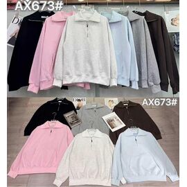 Светр жіночий AX673 mix р.46-50 "FLORA" недорого оптом від прямого постачальника