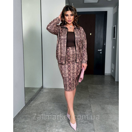 Фотография Костюм 2-ка женский замшевый р 46-60   "LADA" недорого от прямого поставщика