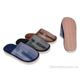 Фотография Тапки мужские домашние Весна/осень 6171 mix (6 пар р.42-47) "Vladimir" недорого оптом от прямого поставщика