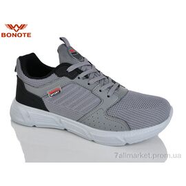 Фотография Кроссовки мужские модные Весна/осень A9156-6 (8 пар р.41-46) "Bonote" недорого оптом от прямого поставщика