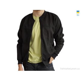 Фотография Куртка мужская Весна/осень 1129 чорний (4 шт. р.сетка M-2XL) "Sport style" недорого оптом от прямого поставщика