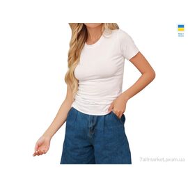 Фотография Футболка женская Лето 9 білий (4 шт. р.сетка S-XL) "Sport style" недорого оптом от прямого поставщика