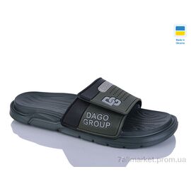 Фотография Шлепки мужские пляжные Лето 704 хакі (8 пар р.41-46) "Крок" недорого оптом от прямого поставщика